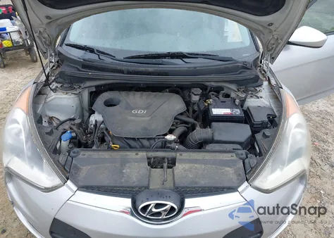 2012 Hyundai Veloster Base W/Black из США, поврежденный, VIN KMHTC6AD5CU036042